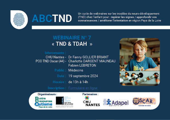 Webinaire ABC TND : TDAH